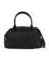 Medium Bauletto, &pound;1,500, Handbags, Black, Leather, Front view